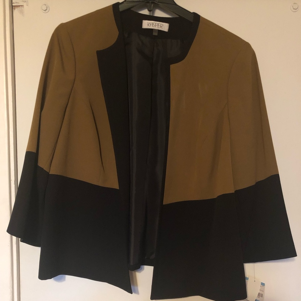 Kasper Open Front Blazer